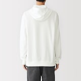 紳士　素材に還るワッフル編みプルオーバーパーカ