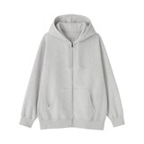 紳士　裏起毛スウェットフルジップパーカ