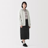 紳士　裏起毛スウェットフルジップパーカ