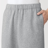 紳士　裏起毛スウェットワイドパンツ