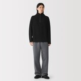 紳士　裏起毛スウェットワイドパンツ