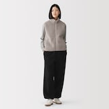 紳士　裏起毛スウェットワイドパンツ