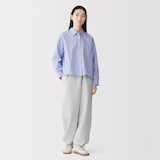 紳士　裏起毛スウェットワイドパンツ