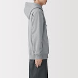 紳士　裏起毛スウェットプルオーバーパーカ