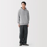 紳士　裏起毛スウェットプルオーバーパーカ