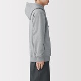 紳士　裏起毛スウェットプルオーバーパーカ