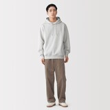 紳士　裏起毛スウェットプルオーバーパーカ