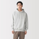 紳士　裏起毛スウェットプルオーバーパーカ