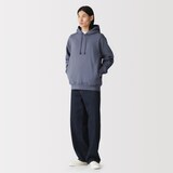 紳士　裏起毛スウェットプルオーバーパーカ