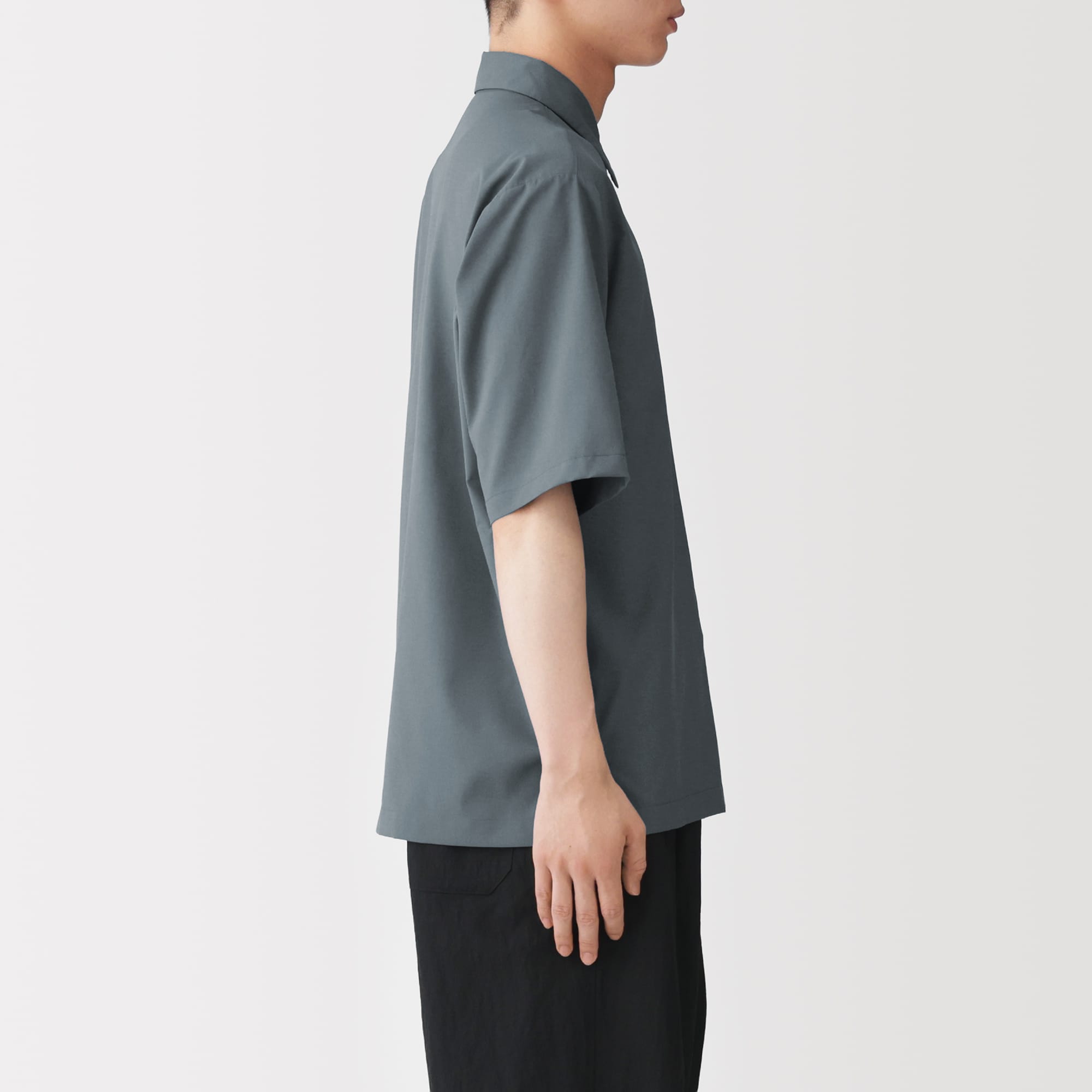 紳士　ＵＶカット吸汗速乾半袖シャツ