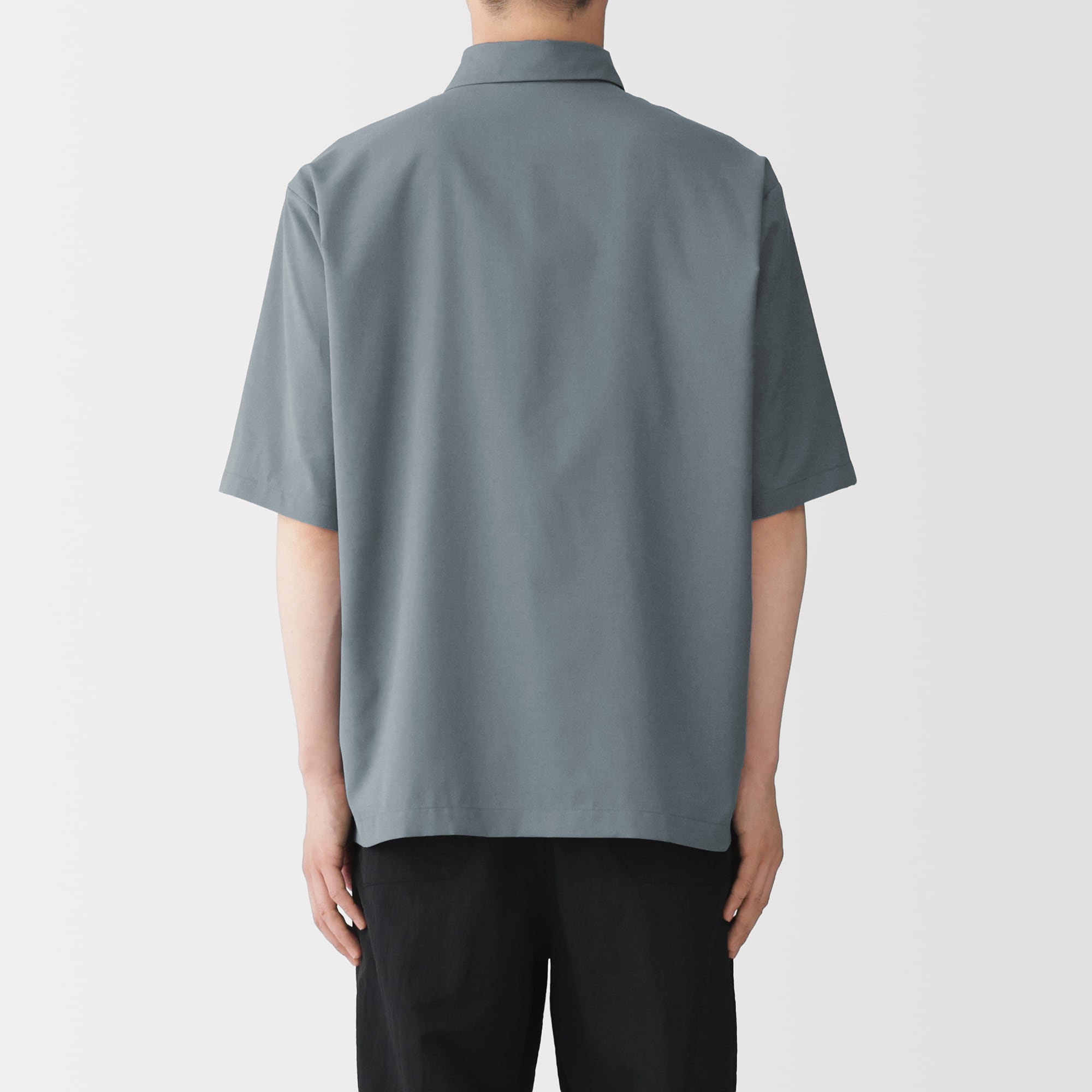 紳士 UVカット吸汗速乾半袖シャツ | 無印良品