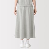 婦人　ライトスウェットフレアスカート