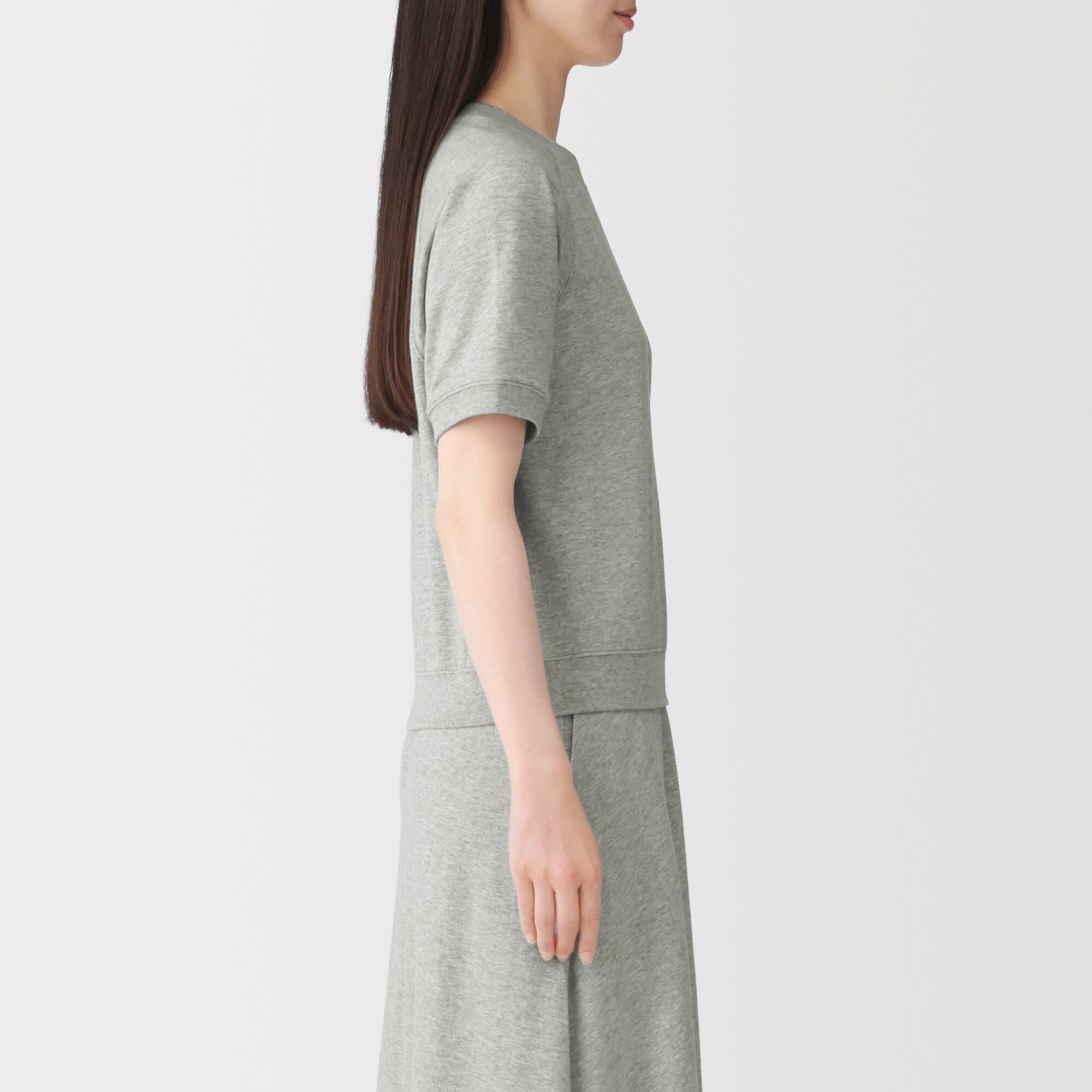 婦人　ライトスウェットクルーネック半袖Ｔシャツ