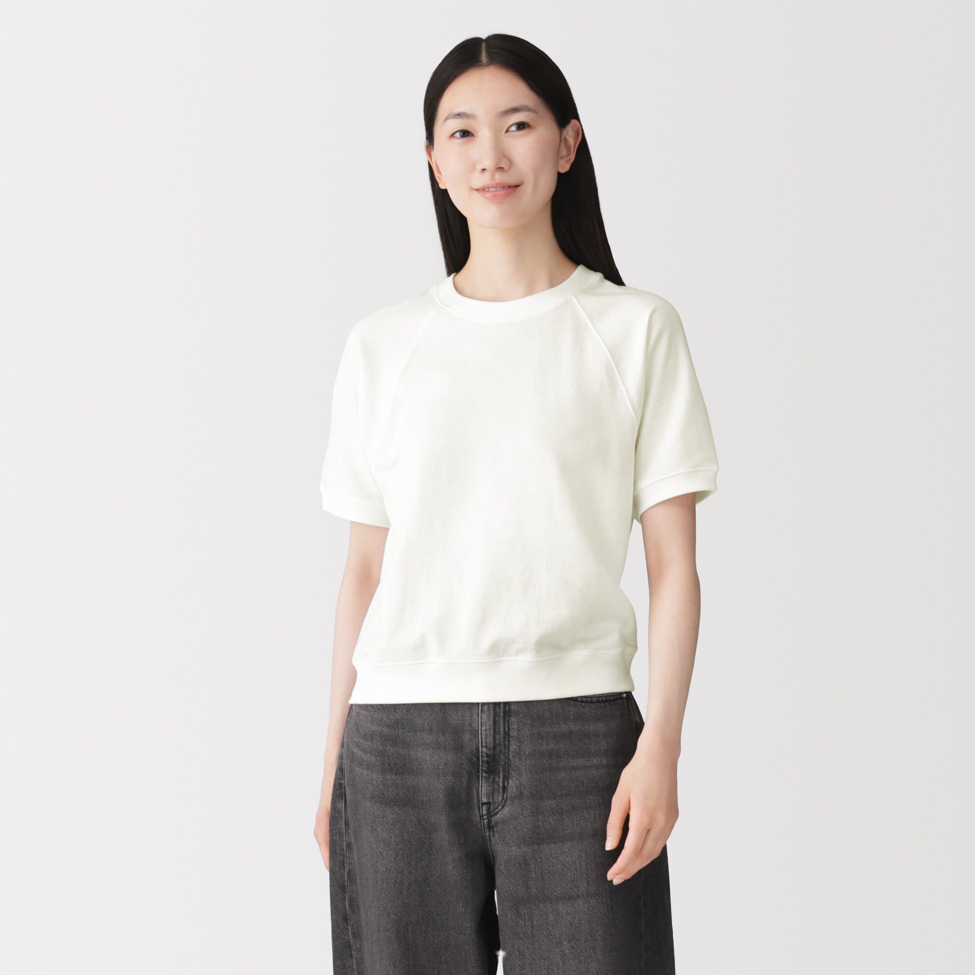 婦人　ライトスウェットクルーネック半袖Ｔシャツ