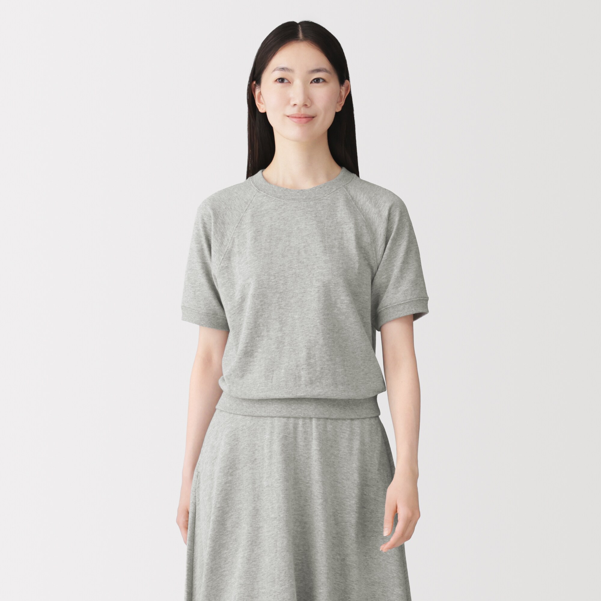 婦人　ライトスウェットクルーネック半袖Ｔシャツ