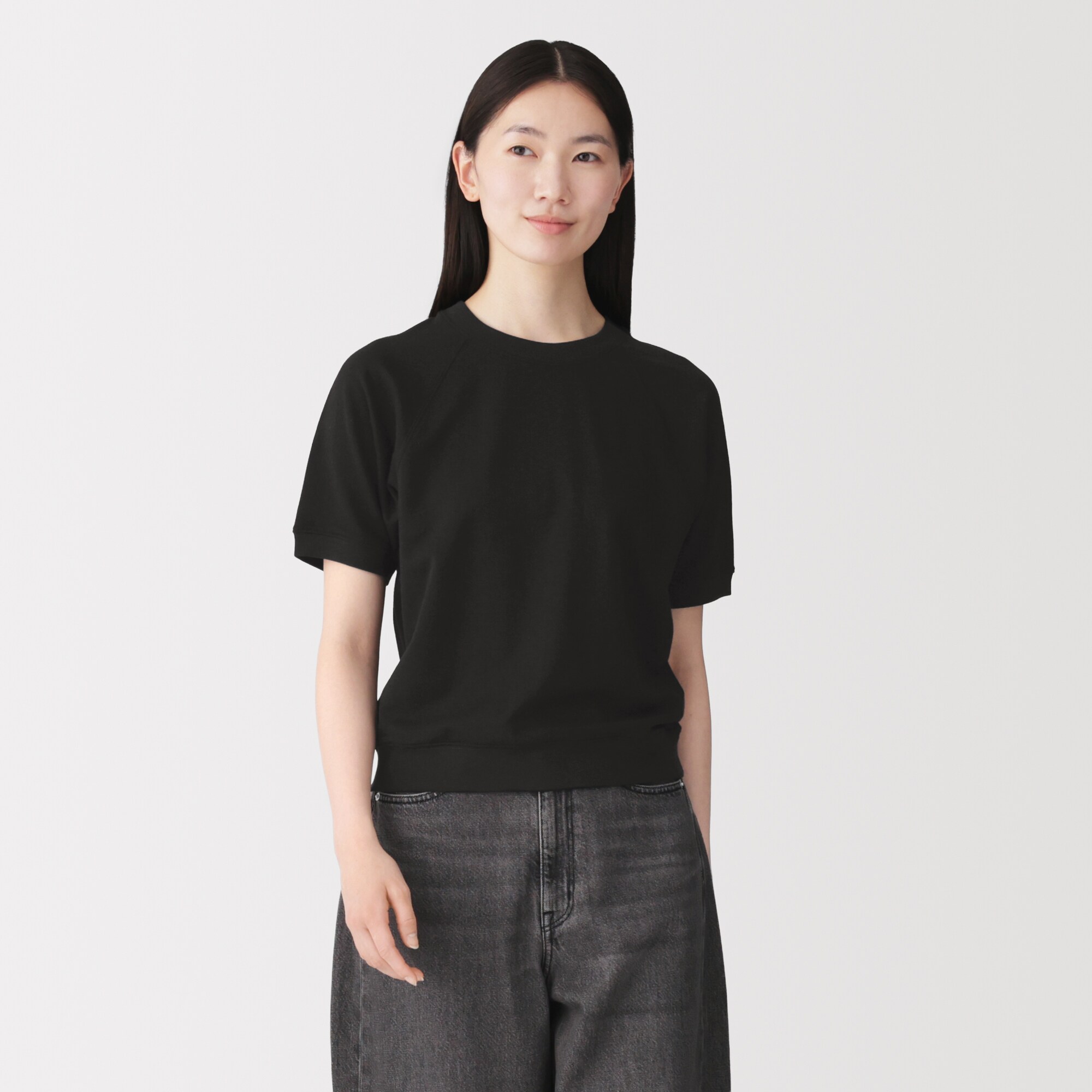 婦人　ライトスウェットクルーネック半袖Ｔシャツ