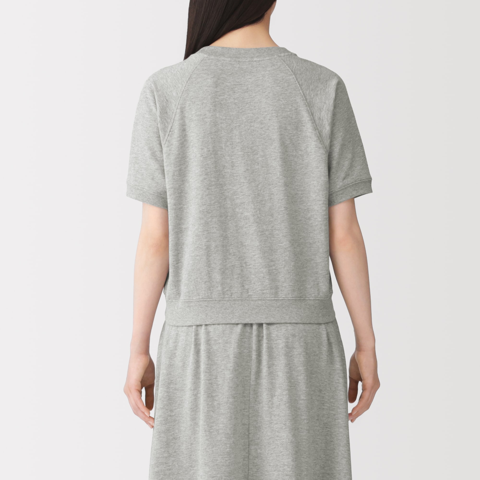 婦人 ライトスウェットクルーネック半袖Tシャツ | 無印良品