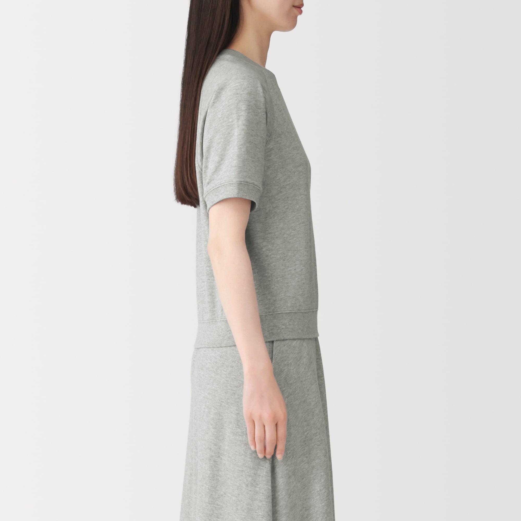 婦人　ライトスウェットクルーネック半袖Ｔシャツ