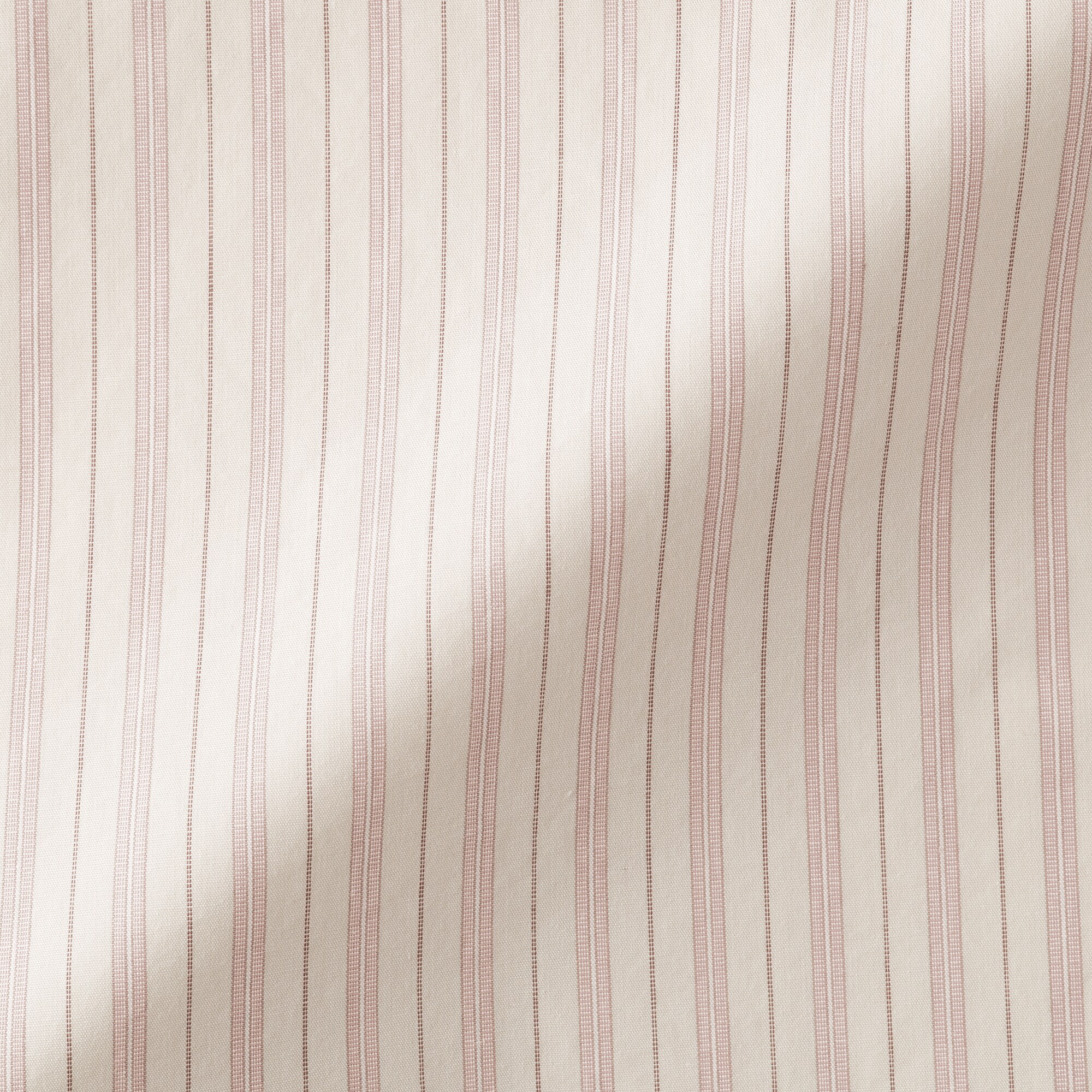 婦人　ポプリンスタンドカラー長袖シャツ