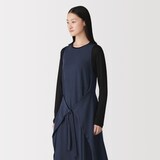 婦人　キュプラ混ノースリーブワンピース