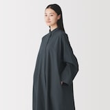 婦人　コットンウールリラックスフィットシャツワンピース