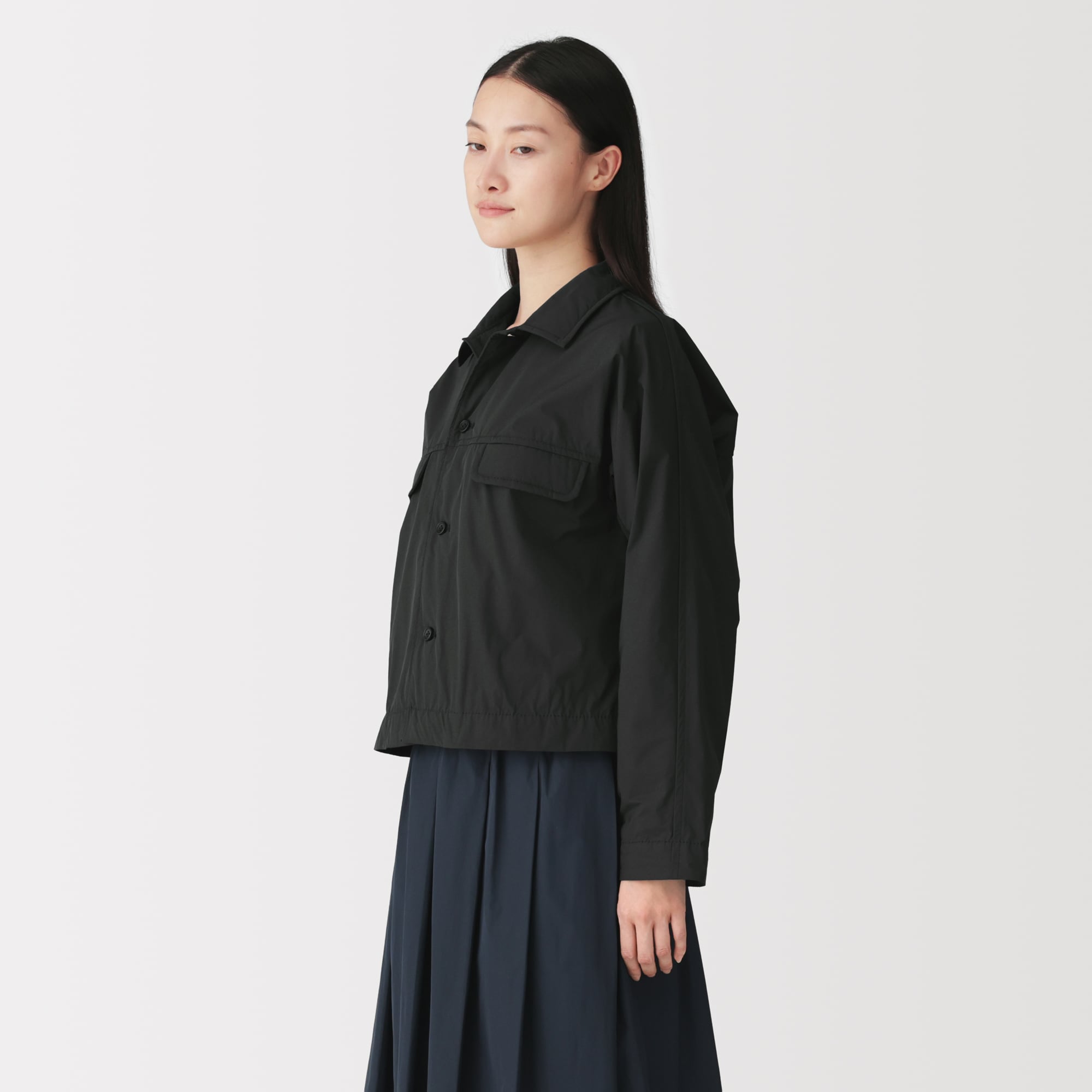 婦人　撥水ポリエステルタフタジャケット