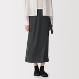 婦人　キュプラ混ラップスカート