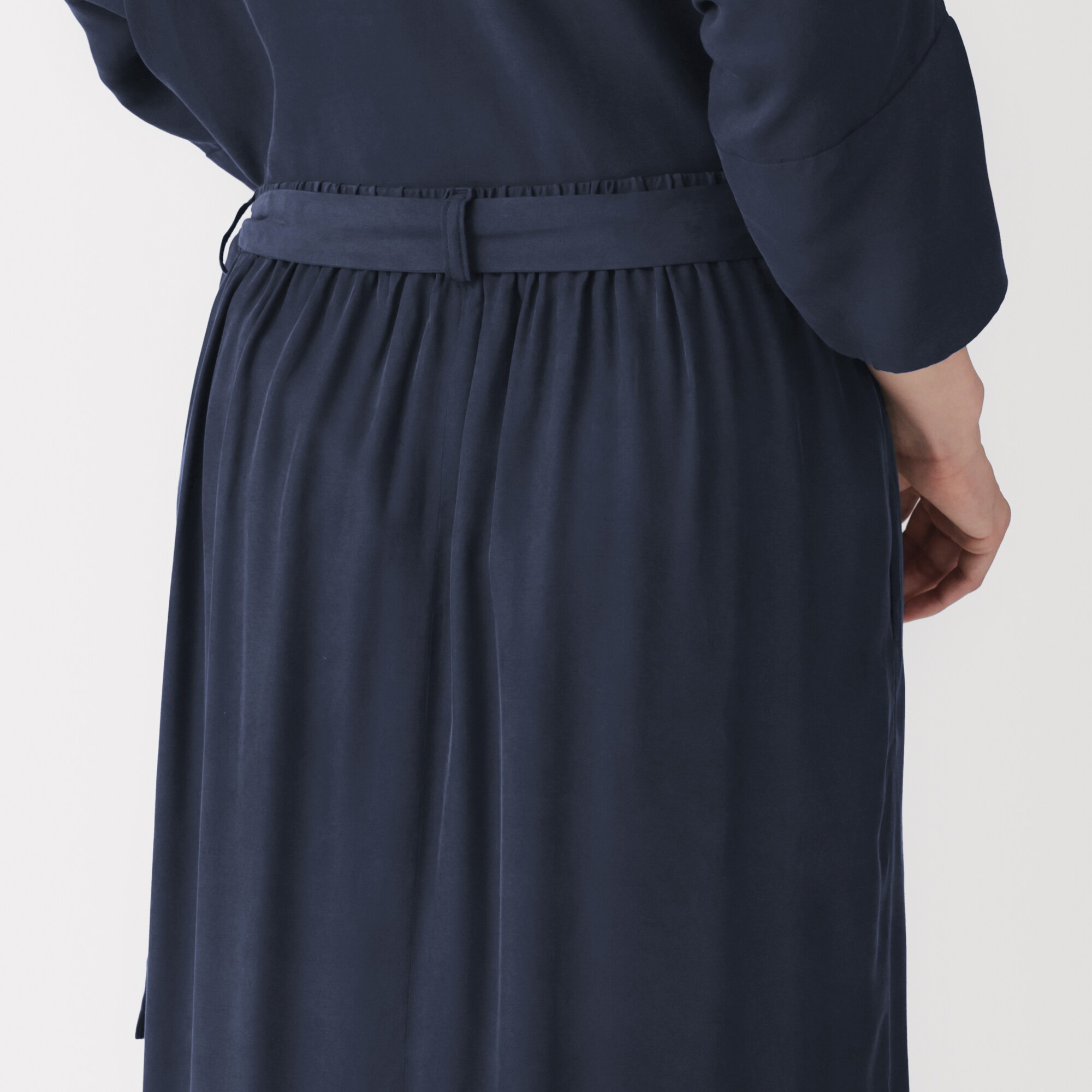 婦人　キュプラ混ラップスカート