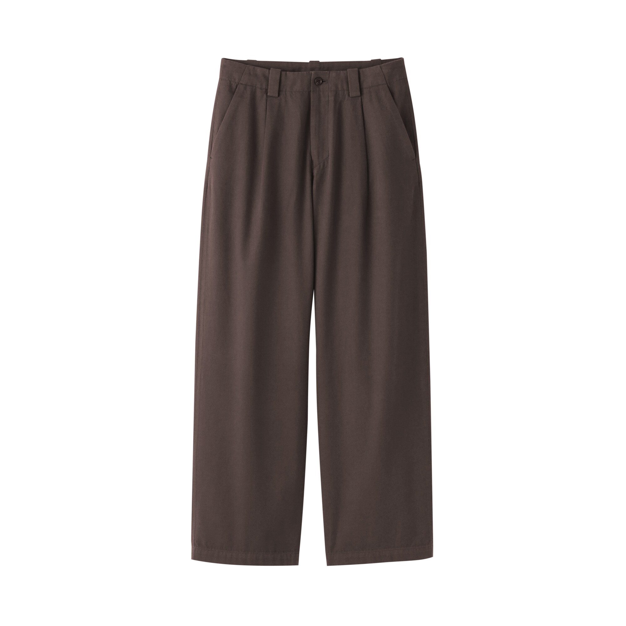 婦人　コットンヤクタックワイドパンツ