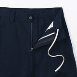 婦人　再生コットン混バレルパンツ