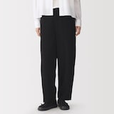 婦人　再生カシミヤ混テーパードパンツ