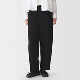 婦人　再生カシミヤ混テーパードパンツ