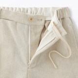 婦人　再生カシミヤ混テーパードパンツ