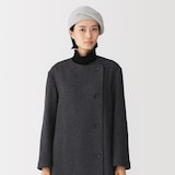 カシミヤ混　ニットベレー帽