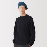 カシミヤ混　ニットベレー帽