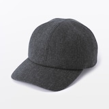 再生カシミヤ混キャップ