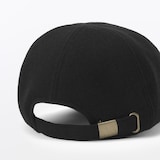 再生カシミヤ混キャップ