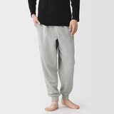 紳士　綿　裏毛スウェット　ルームロングパンツ