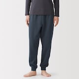 紳士　綿　裏毛スウェット　ルームロングパンツ