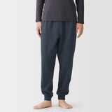 紳士　綿　裏毛スウェット　ルームロングパンツ