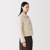 婦人　再生カシミヤ混ショートジャケット