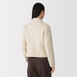 婦人　再生カシミヤ混ショートジャケット