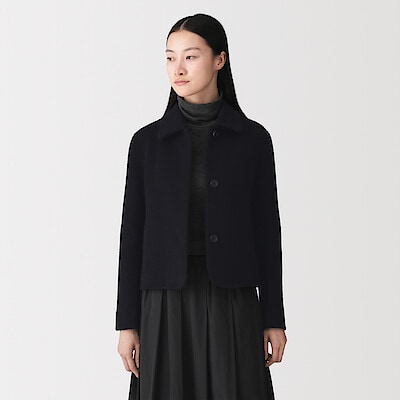 【１０月上旬発売予定】婦人　再生カシミヤ混ショートジャケット