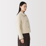 婦人　再生カシミヤ混ショートジャケット