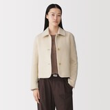 婦人　再生カシミヤ混ショートジャケット