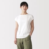 婦人　天竺編みフレンチスリーブＴシャツ