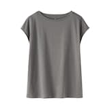 婦人　天竺編みフレンチスリーブＴシャツ