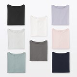 婦人　天竺編みフレンチスリーブＴシャツ