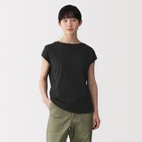 婦人　天竺編みフレンチスリーブＴシャツ