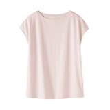 婦人　天竺編みフレンチスリーブＴシャツ